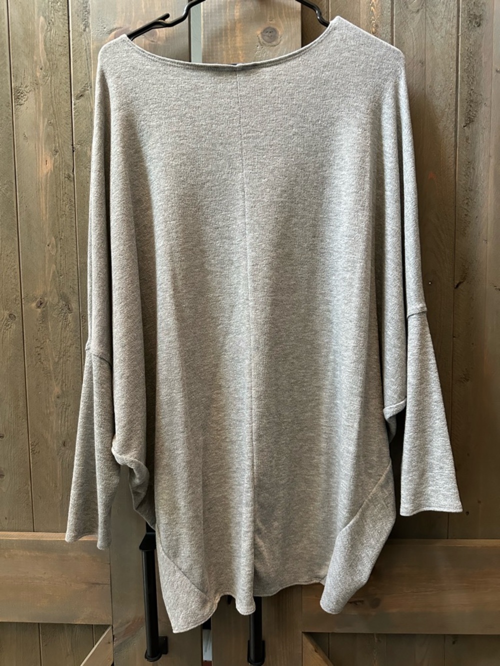 Lulus Gray Dolman Sleeve Sweater Top XL NWT - Picture 5 of 6